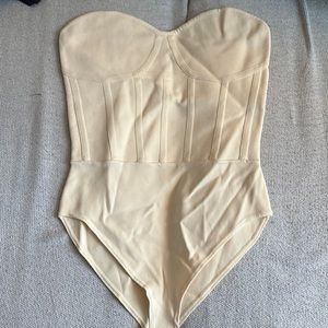 ZARA strapless bodysuit